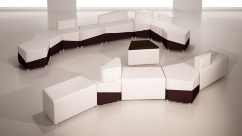 Офисный диван без подлокотников toform «M15 united lines»
