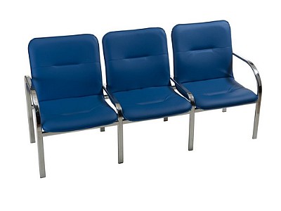 Офисный стул на металлокаркасе «Палермо» - вид 1
